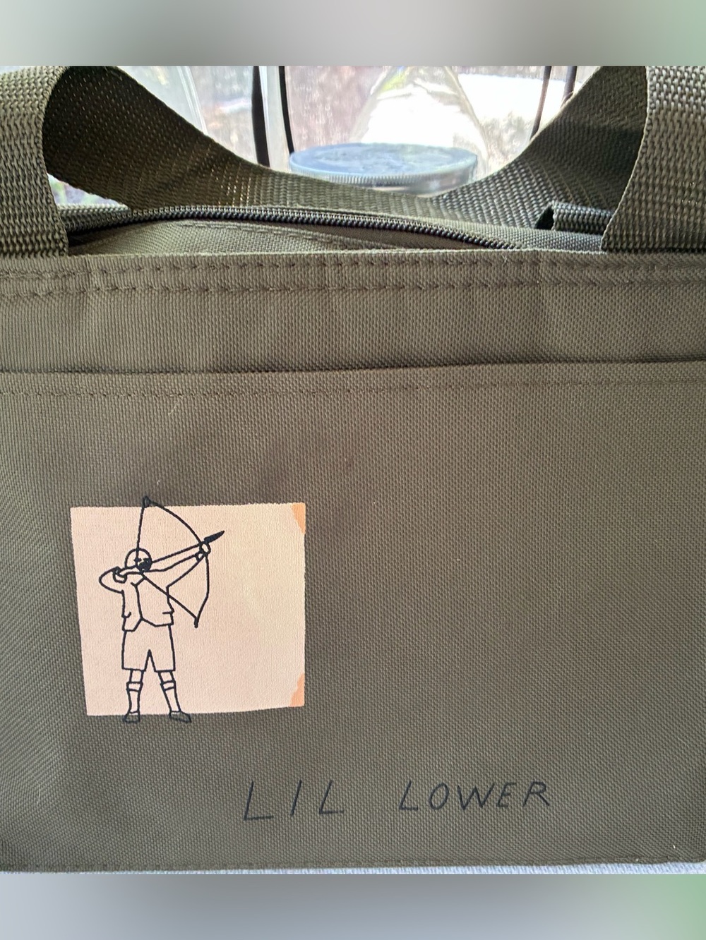 MARC JACOBS Women Bag Lunch Lil Lower Tote Limited Edition Olive Drab